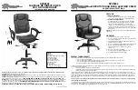Preview for 1 page of Office Star Products SPX8992 Operating Instructions