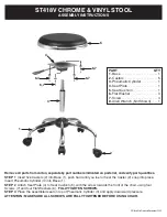 Предварительный просмотр 2 страницы Office Star Products ST418V Operating Instructions