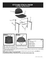 Preview for 2 page of Office Star Products STC3020 Operating Instructions