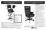 Office Star Products TEX228 Assembly Instructions preview