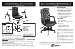 Office Star Products TEX232 Assembly Instructions предпросмотр