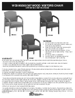 Preview for 1 page of Office Star Products WD380 Operating Instructions