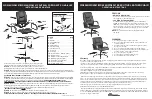 Preview for 1 page of Office Star Products WD5360 Operating Instructions