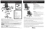 Office Star Products WD5360 Operating Instructions preview