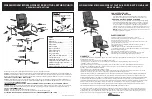 Preview for 2 page of Office Star Products WD5360 Operating Instructions