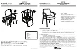 Preview for 2 page of Office Star Products Work Smart 83710B Operating Instructions