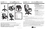 Предварительный просмотр 2 страницы Office Star Products work smart EC5162 Operating Instructions