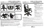 Preview for 1 page of Office Star Products work smart ECH38615A Operating Instructions