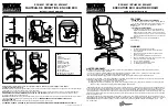 Preview for 1 page of Office Star Products WORK SMART ECH8501 Operating Instructions