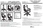 Preview for 2 page of Office Star Products Work Smart ECH85801 Operating Instructions