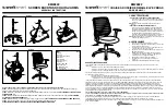 Preview for 2 page of Office Star Products work smart EM22822 Operating Instructions