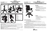 Preview for 1 page of Office Star Products Work Smart EM50219 Operating Instructions