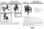 Office Star Products Work Smart FL38610C Operating Instructions preview