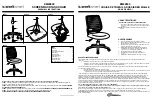 Preview for 2 page of Office Star Products work smart SCREEN BACK TASK CHAIR EM22800 Operating Instructions