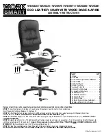 Preview for 2 page of Office Star Products Work Smart WD5330 Operating Instructions