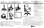 Preview for 2 page of Office Star Products WorkSmart FL91201 Operating Instructions