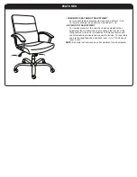 Preview for 5 page of Office Star AVE SIX MALTA MAL26 Quick Start Manual