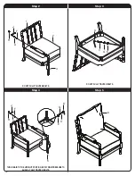 Предварительный просмотр 4 страницы Office Star AVENUE SIX ABBOT Assembly Instructions