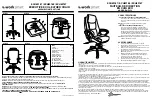 Preview for 2 page of Office Star ECH89181 Operating Instructions