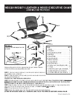 Предварительный просмотр 2 страницы Office Star WD5331 Operating Instructions