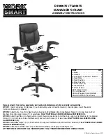 Preview for 2 page of Office Star Work Smart DH89675 Operating Instructions