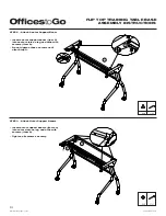 Preview for 3 page of Offices To Go OTGFTBASE48 Assembly Instructions