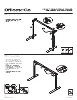 Preview for 4 page of Offices To Go OTGHABASE2 Assembly Instructions Manual