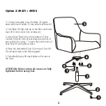 Предварительный просмотр 4 страницы OfficeSource Crescent 49421 Assembly Instructions Manual