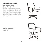 Предварительный просмотр 5 страницы OfficeSource Crescent 49421 Assembly Instructions Manual