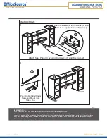 Предварительный просмотр 2 страницы OfficeSource PL25071SH Assembly Instructions