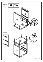 Предварительный просмотр 5 страницы Officeworks CLUEDO OTCLUE3DBK Assembly Instructions Manual