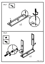 Предварительный просмотр 7 страницы Officeworks CLUEDO OTCLUE3DBK Assembly Instructions Manual