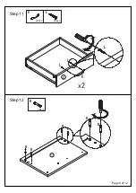 Предварительный просмотр 9 страницы Officeworks CLUEDO OTCLUE3DBK Assembly Instructions Manual