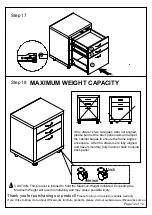 Предварительный просмотр 12 страницы Officeworks CLUEDO OTCLUE3DBK Assembly Instructions Manual