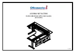 Preview for 1 page of Officeworks JBSTIHWS18 Assembly Instructions Manual