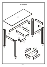 Preview for 3 page of Officeworks OTTO AMALFI Assembly Instructions Manual