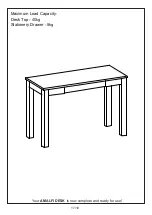 Preview for 17 page of Officeworks OTTO AMALFI Assembly Instructions Manual