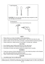 Предварительный просмотр 3 страницы Officeworks OTTO HORSENS 8 CUBE BOOKCASE OT8CUBEWE Assembly Instructions Manual