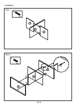 Предварительный просмотр 6 страницы Officeworks Otto OT4CUBEWE Assembly Instructions Manual