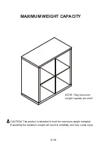 Предварительный просмотр 9 страницы Officeworks Otto OT4CUBEWE Assembly Instructions Manual