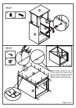 Preview for 6 page of Officeworks SM2DRWFCWE Assembly Instructions Manual