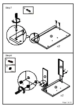 Preview for 7 page of Officeworks SM2DRWFCWE Assembly Instructions Manual