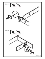 Предварительный просмотр 9 страницы Officeworks SMOXFORDHU Assembly Instructions Manual