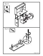 Предварительный просмотр 12 страницы Officeworks SMOXFORDHU Assembly Instructions Manual