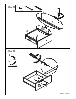 Предварительный просмотр 14 страницы Officeworks SMOXFORDHU Assembly Instructions Manual