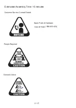 Предварительный просмотр 2 страницы Officeworks STILFORD JBSC120BGE Assembly Instructions Manual