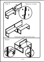 Предварительный просмотр 9 страницы Officeworks STILFORD JBSC120BGE Assembly Instructions Manual