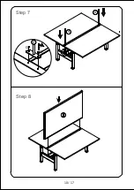 Предварительный просмотр 10 страницы Officeworks STILFORD JBSC120BGE Assembly Instructions Manual