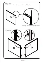 Предварительный просмотр 12 страницы Officeworks STILFORD JBSC120BGE Assembly Instructions Manual