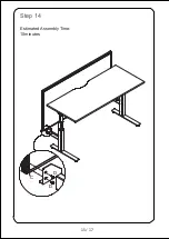 Предварительный просмотр 15 страницы Officeworks STILFORD JBSC120BGE Assembly Instructions Manual